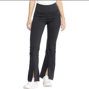 Danskin flutter flare black salt leggings XS NEW